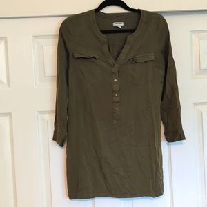 Olive Green Dress